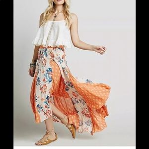 Free People Show You Off High/Low Skirt